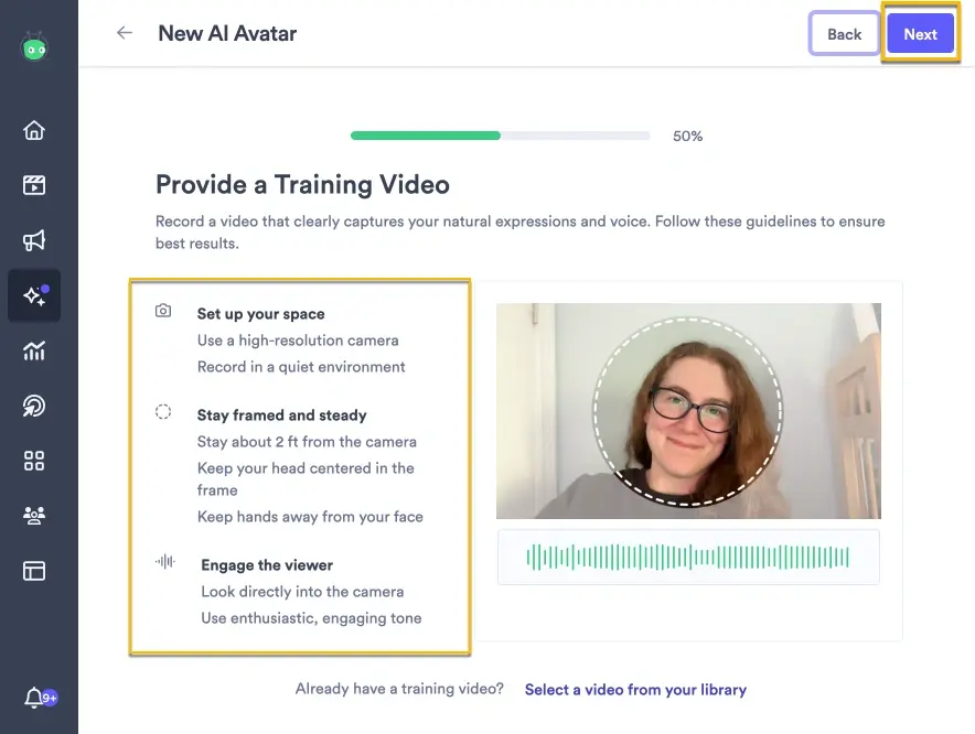 AI Avatar Training Video