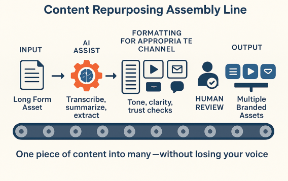 Content Repurposing Assembly Line