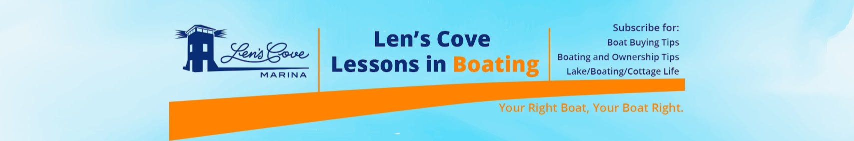 Lens Cove Marina YouTube Channel