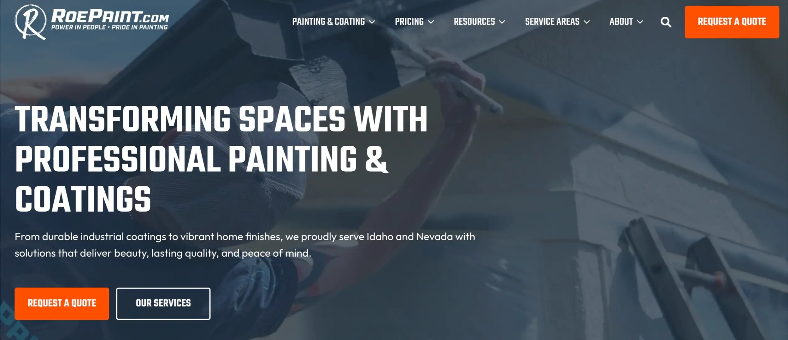 RoePaint.com Homepage