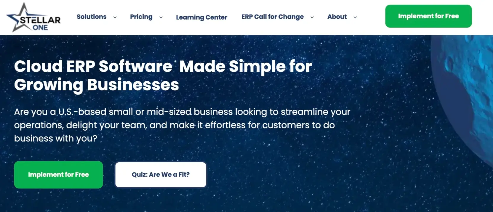 Stellar One Homepage